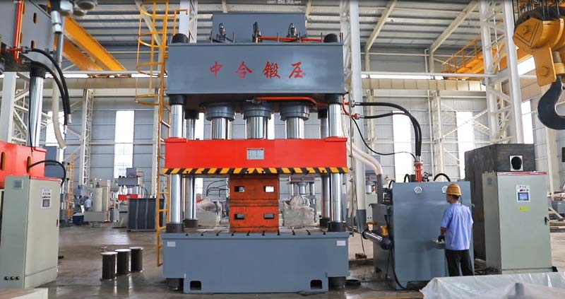 1500噸三梁四柱液壓機的參數(shù)、價格