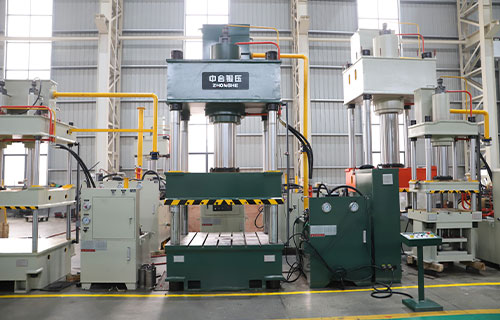 315噸四柱液壓機的行業(yè)應用案例分享