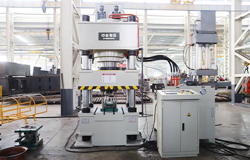 錨桿托盤(pán)生產(chǎn)“利器”：滕州中合鍛壓四柱液壓機(jī)助力礦山企業(yè)發(fā)展