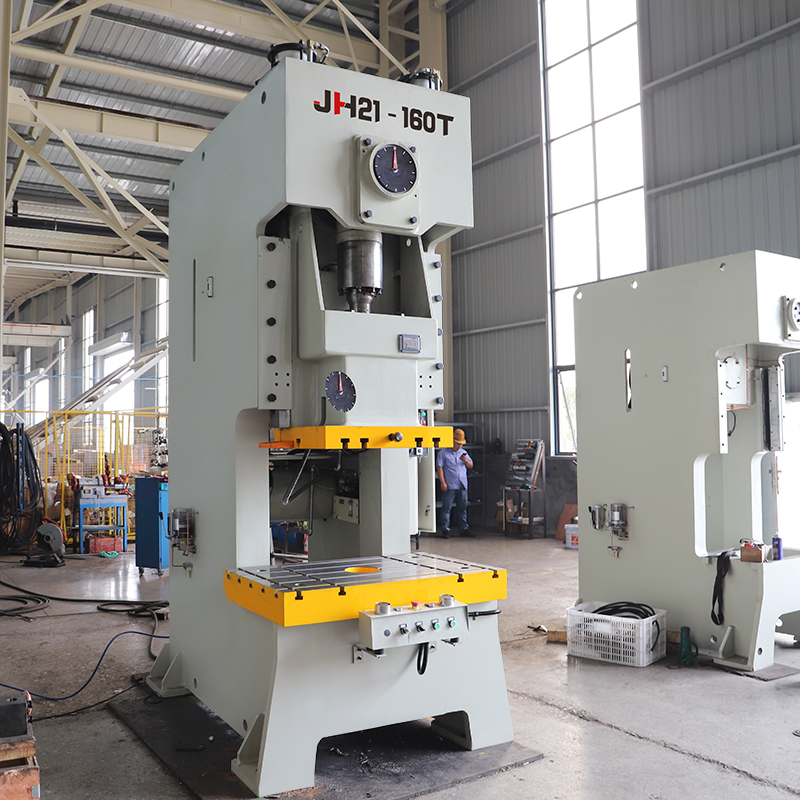160噸氣動沖床_JH沖床_氣動壓力機(圖2) 160噸氣動沖床_JH沖床_氣動壓力機(圖2)